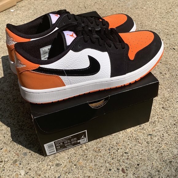 Brandnew Jordan 1 Low Golf “Starfish” Size 10.5 Men 12 W - Picture 4 of 12